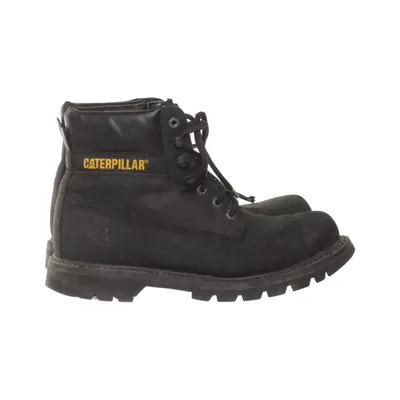 Laced boots (Black) from Caterpillar Leather