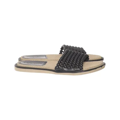 Pantoletten (Schwarz, Beige) von Kathy