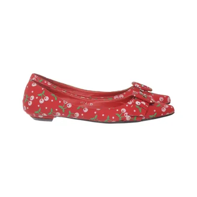 Ballerina's (Rood, Meerkleurig) van Victoria Delef Leer