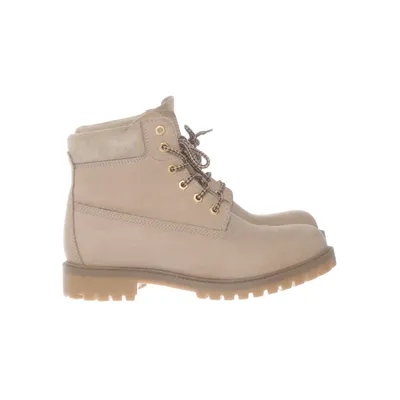 Laced boots (Beige) from Landrover Leather