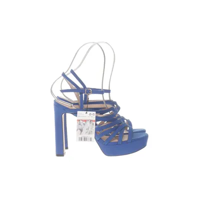 High heel sandals (Blue) from Mango Leather