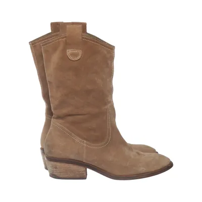 Cowboyboots (Beige) från Massimo Dutti Skinn