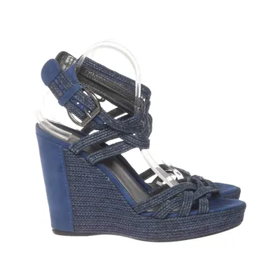 Chaussure compensées (Bleu) de Stuart Weitzman