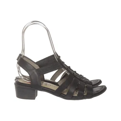 Sandales (Noir) de Relife Cuir