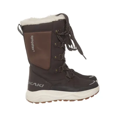 Laced boots (Brown) from Okaki Leather