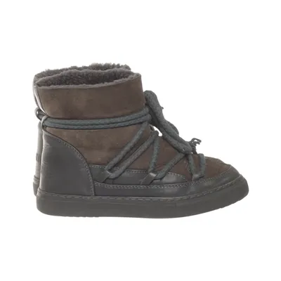 Bottes à lacets (Marron, Gris) de Inuikii