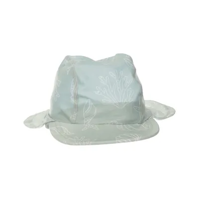 UV-kasket (Grøn, Hvid) fra H&M Elastan, Polyester