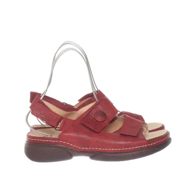 Sandalen (Rood) van Think! Leer