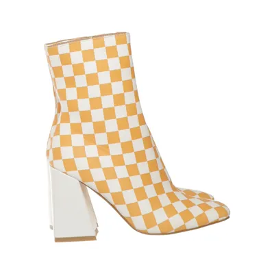 Bottes à talons (Orange, Blanc) de Raid