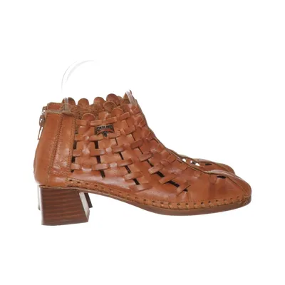 Heeled boots (Brown) from Pikolinos Leather