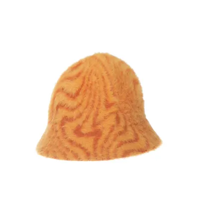 Bucket hat (Oranje) van Reserved Polyamide