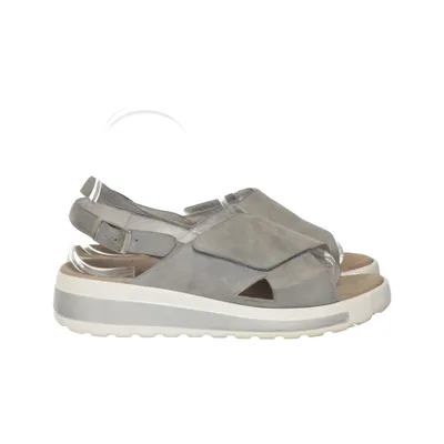 Sandales (Gris) de Semler Cuir