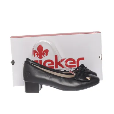 Hoge hakken (Zwart) van Rieker Leer