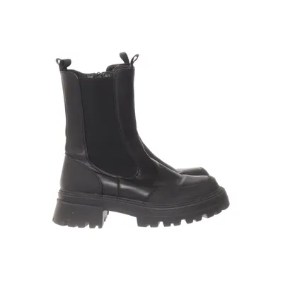 Enkellaarzen (Zwart) van Ideal Shoes