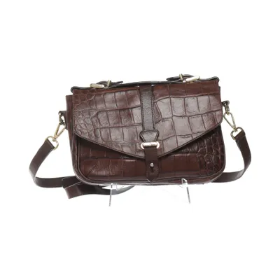 Axelremsväska (Brun) från Massimo Dutti