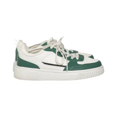 Trainers (White, Green) from Fashion Sport