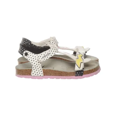 Sandals (White, Multicolored) from Geox Leather
