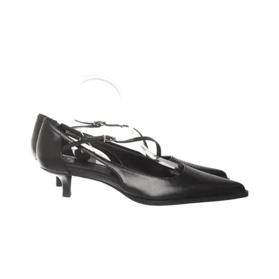 High heels (Black) from H&M Leather