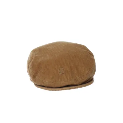 Flat cap (Beige) from Conte of Florence Cotton
