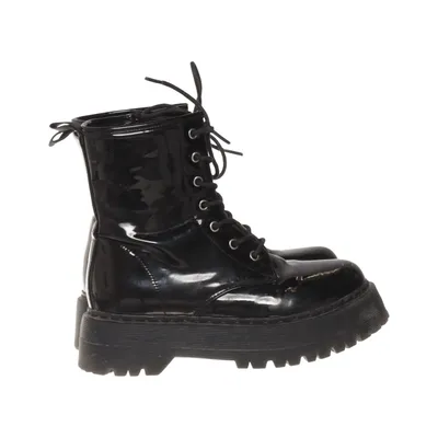 Bottes à lacets (Noir) de Glamorous