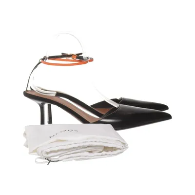Højhælede sandaler (Sort, Orange) fra Neous