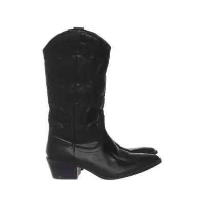 Cowboyboots (Svart) från Stradivarius
