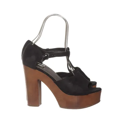 High heel sandals (Black, Brown) from Duffy Leather