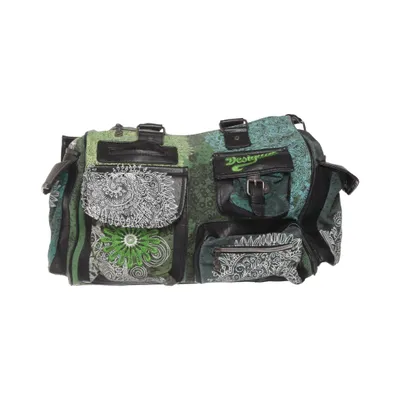 Handtas (Groen, Zwart, Meerkleurig, Wit) van Desigual Polyester, Viscose