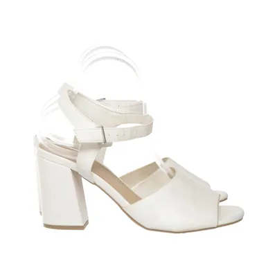 High heel sandals (White) from Alley