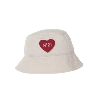 Buckethatt (Vit, Beige) från N21 Bomull