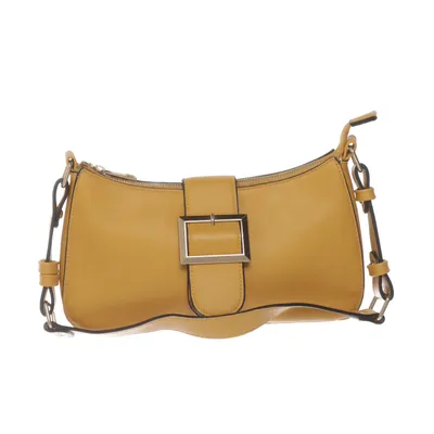 Axelremsväska (Gul) Polyester, Polyuretan