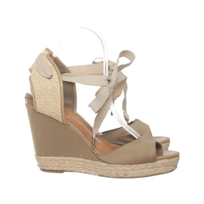 Chaussure compensées (Beige) de Schutz Cuir