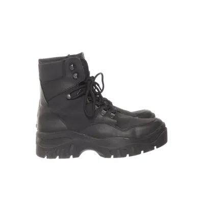 Laced boots (Black) from NLY Shoes