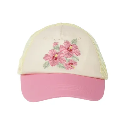 Cap (White, Pink, Yellow) from Zara Polyester