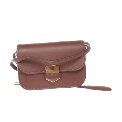 Schoudertas (Bruin) van Fossil Leer