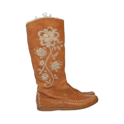 Bottes (Marron) de Vagabond Cuir
