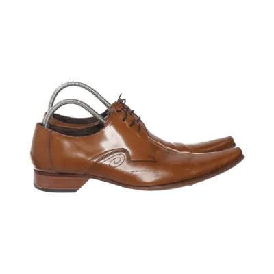 Derby schoenen (Bruin) van Jeffery West Leer