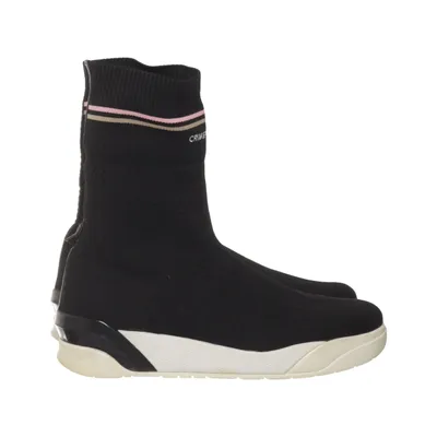 Ankle boots (Black, White) from Crime London