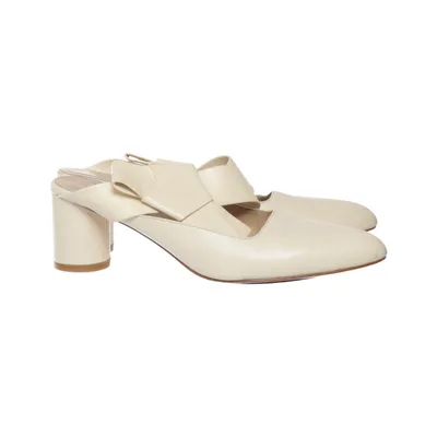Mules (Beige) from Kaviar Gauche Leather