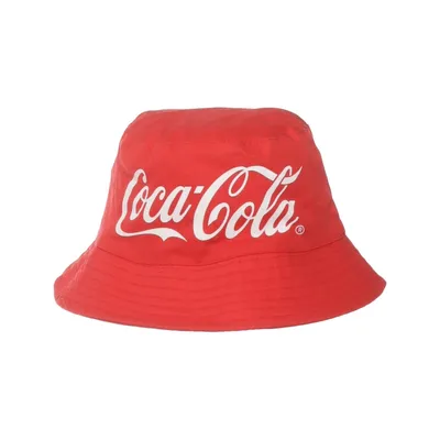 Bucket hat (Red) from Coca Cola Cotton