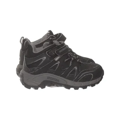 Hiking boots (Black, Gray) from Merrell Leather