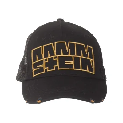 Casquette de camionneur (Noir) de Rammstein Coton, Polyester