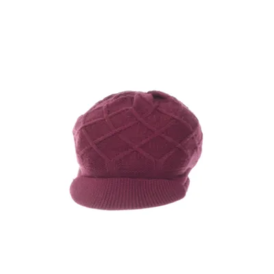 Newsboy cap (Lila) Akryl, Polyester