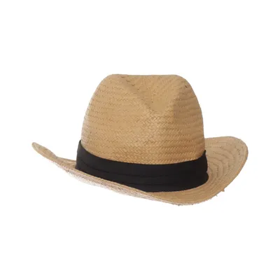 Sun hat (Beige, Black) from My Accessories Polyester
