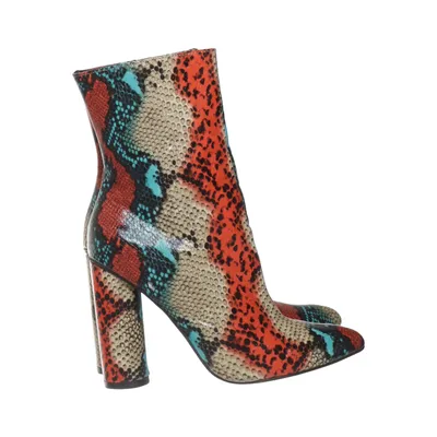 Bottes à talons (Rouge, Bleu, Multicolore) de Sergio Todzi