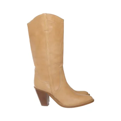 Bottes de cow-boy (Beige) de Together Cuir