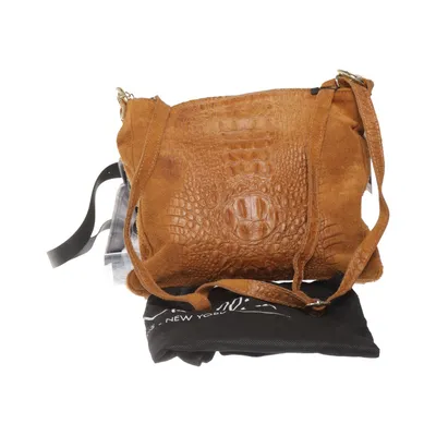 Shoulder-bag (Brown) from Anna Morellini Leather