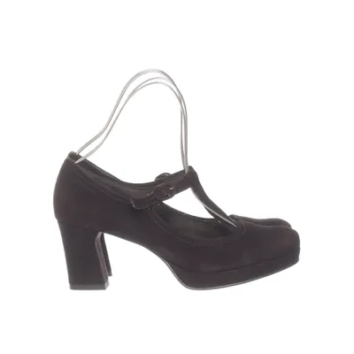 High heels (Brown) from Tamaris Suede