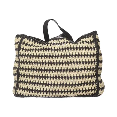 Sac de plage (Noir, Beige) de Anine Bing