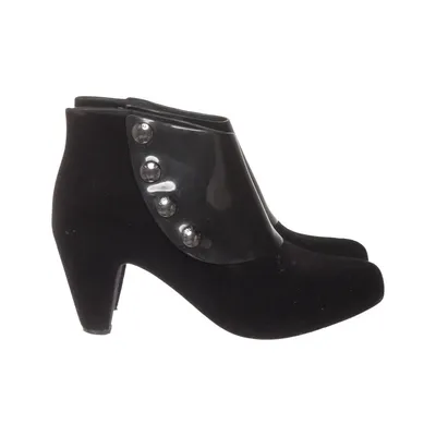 Heeled boots (Black) from Melissa Polyurethane